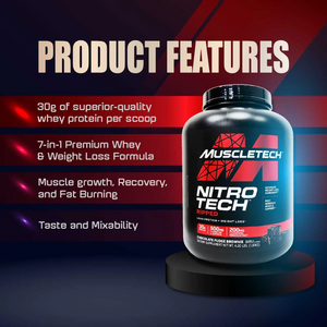 Muscletech Nitrotech Ripped 4lbs image 3