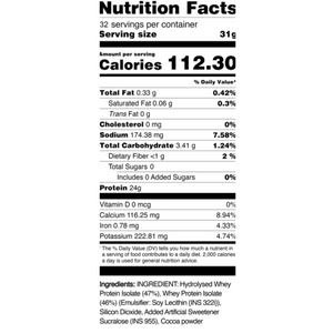 Nutrimax Whey Isolate 32 servings image 1