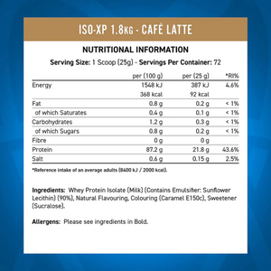 Applied Nutrition ISO XP 1.8kg image 1