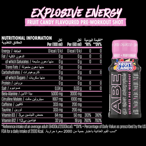 ABE Pre workout shot 60 ML image 1