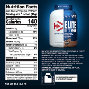 Dymatize Elite Whey 5lbs image 1