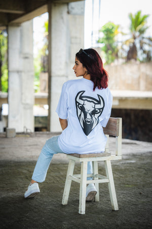 Strong.lk Bold Backdrop Oversized - White image 1