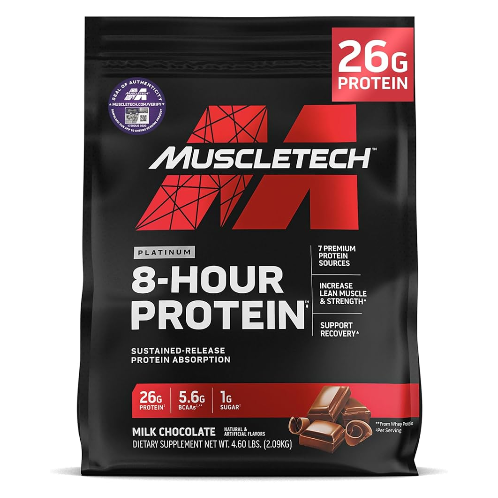 Muscletech Platinum 8 hour Protein 4.5lbs
