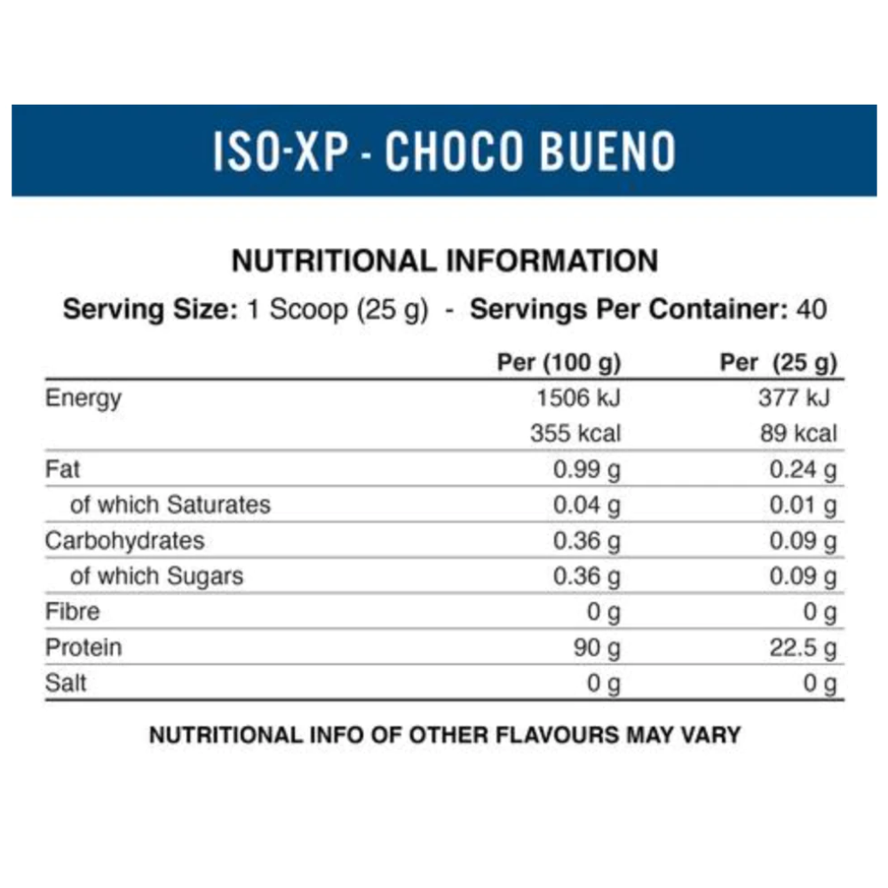 Applied Nutrition ISO XP 1kg image 1