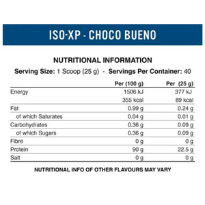 Applied Nutrition ISO XP 1kg image 1
