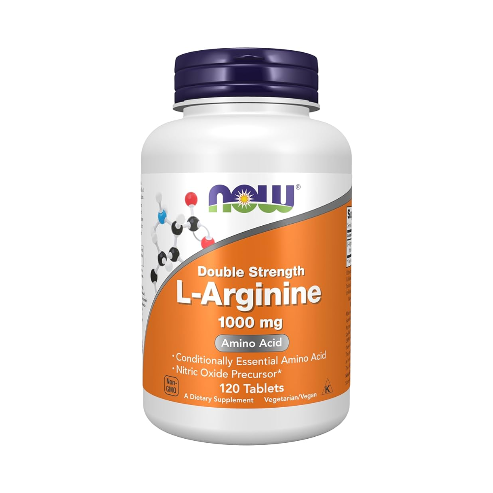 NOW  L-Arginine 1,000 mg 120 Tablets