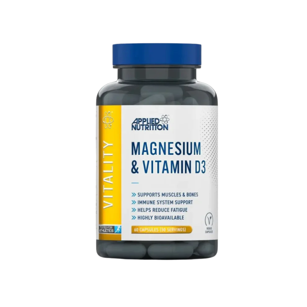 Applied Nutrition Magnesium & Vitamin D3 60 Capsules