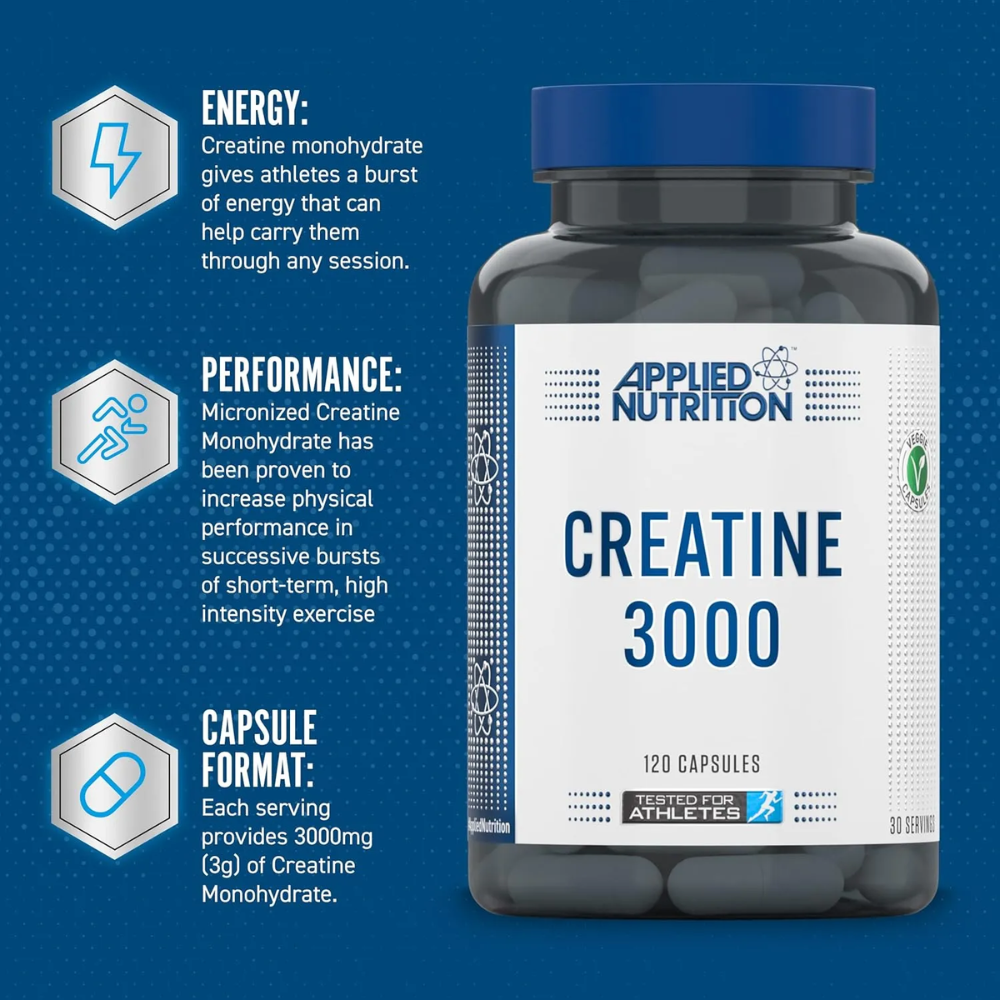 Applied Nutrition Creatine 3000 120 Caps