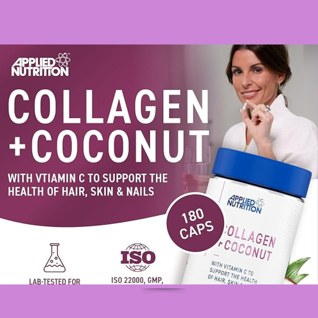 Applied Nutriton Collagen + Coconut 180 Capsules