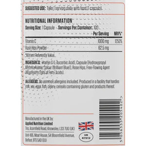 Applied Nutrition Vitamin C 100 capsules image 1