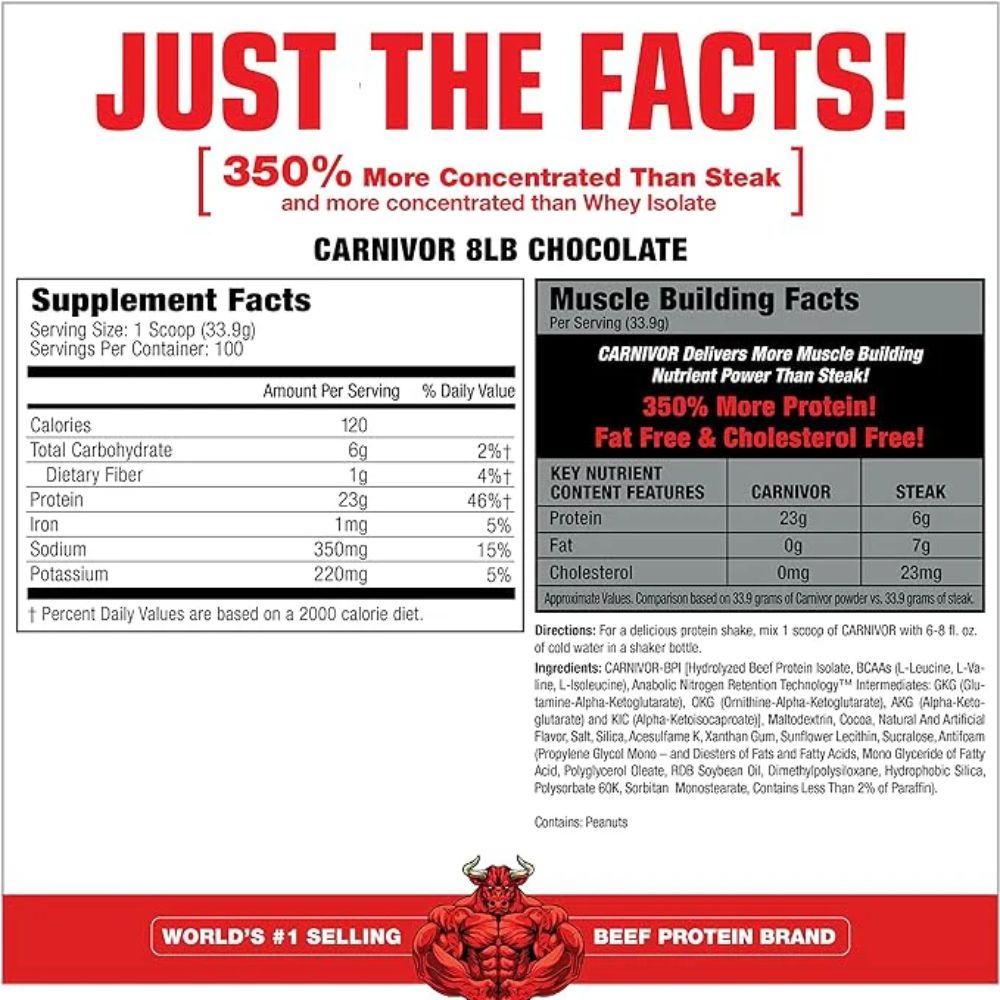 Musclemeds Carnivor Protein 7.5lbs image 1