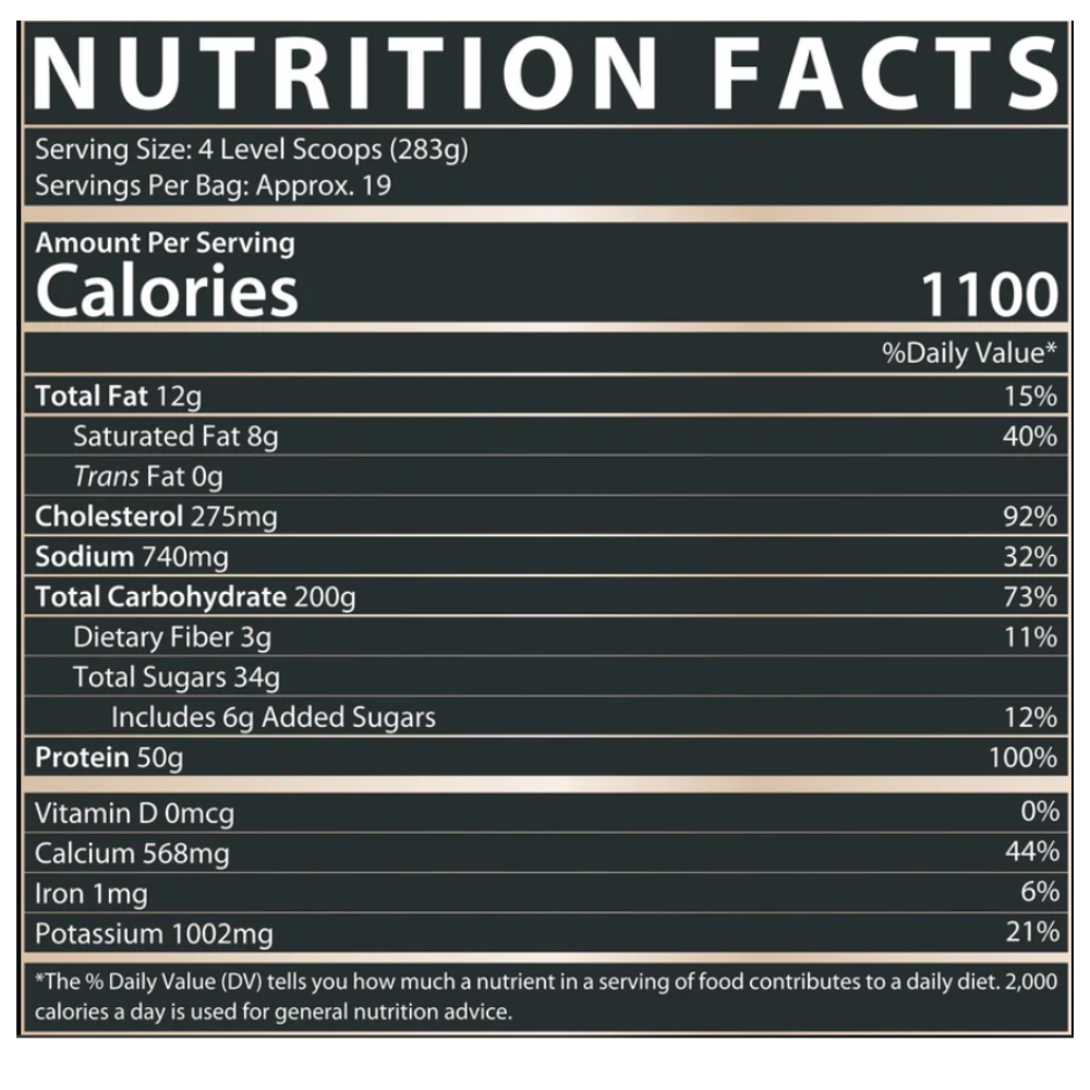 Nutrex Mass Infusion 12lbs image 1