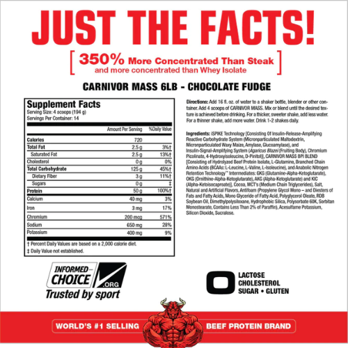 Carnivor Mass 6lbs image 1