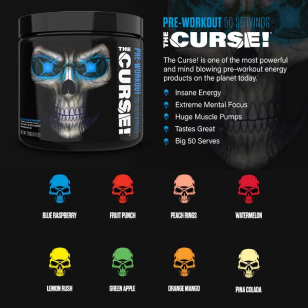 JNX Sports Curse Pre Workout 50 Servings image 2