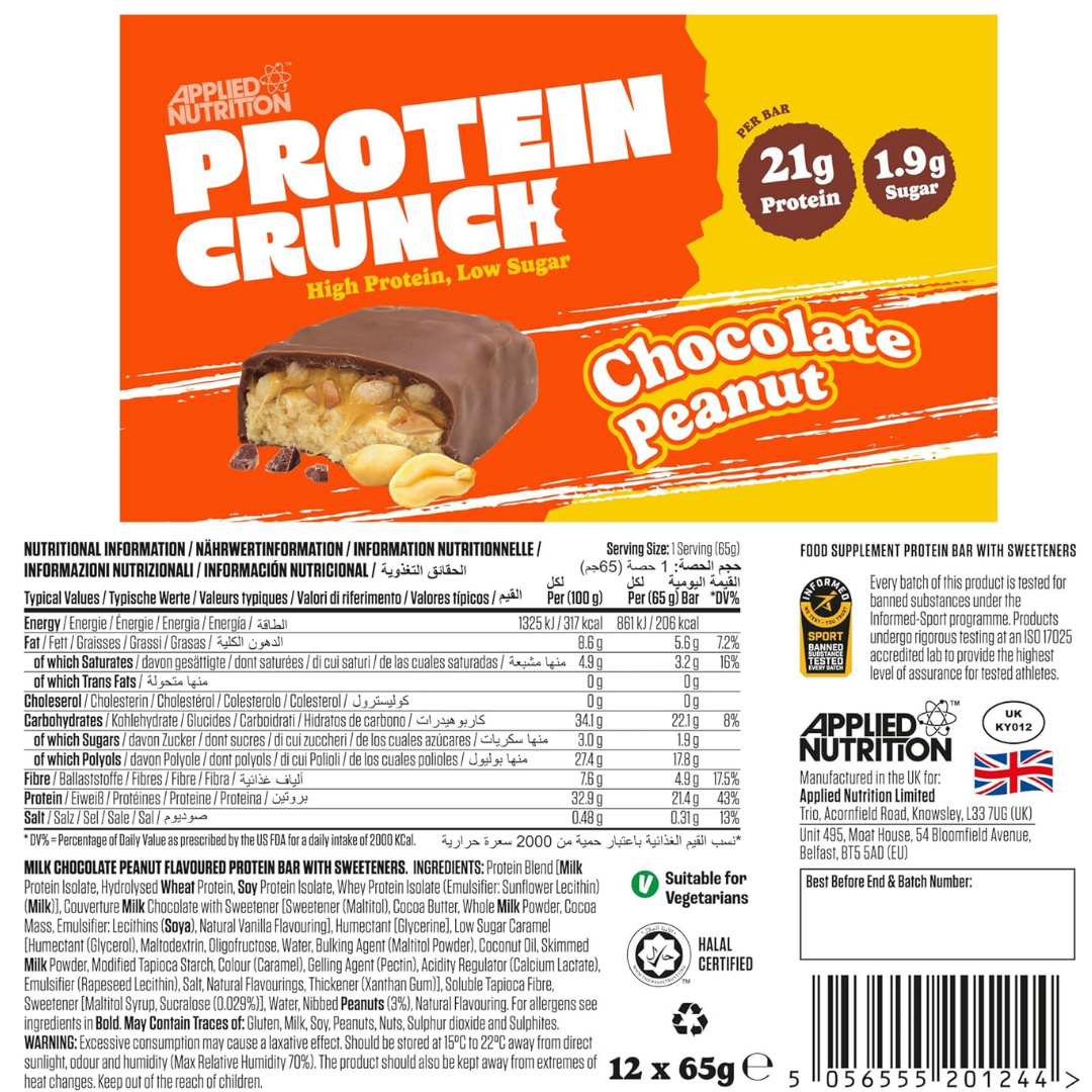 Applied Nutrition Crunch Protein Bar image 1