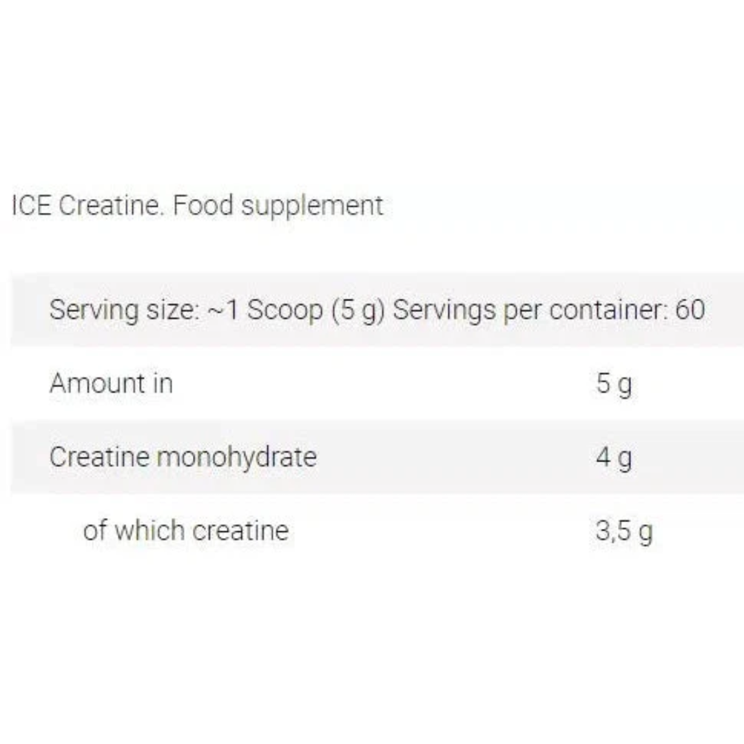 FA Ice Creatine 60 Servings (Flavoured) image 1