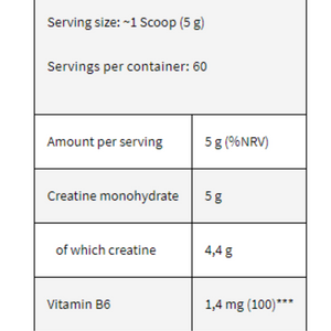 Kevin Levrone Gold Unflavoured Creatine image 1