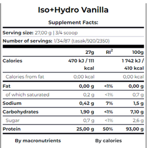 Scitec Nutrition Anabolic Iso+Hydro 2.3kg image 1