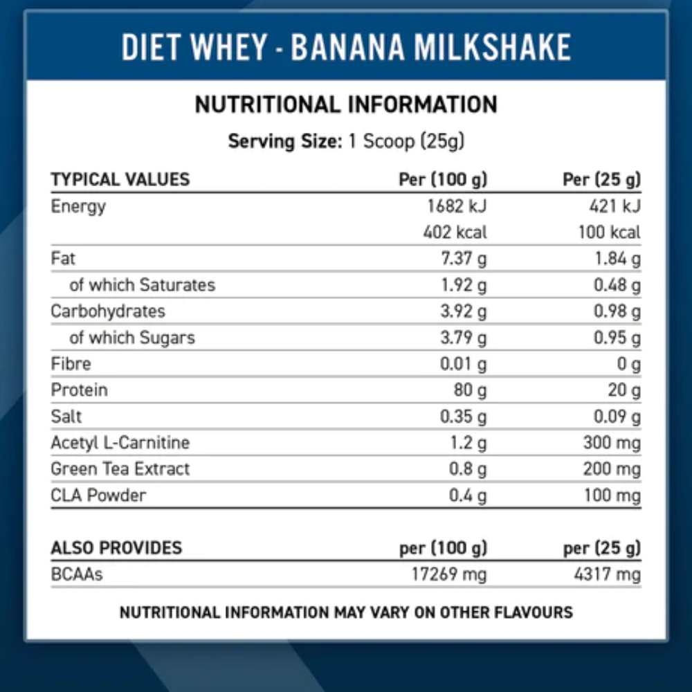 Applied Nutrition Diet Whey 1kg image 2