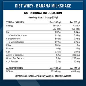 Applied Nutrition Diet Whey 1kg image 2