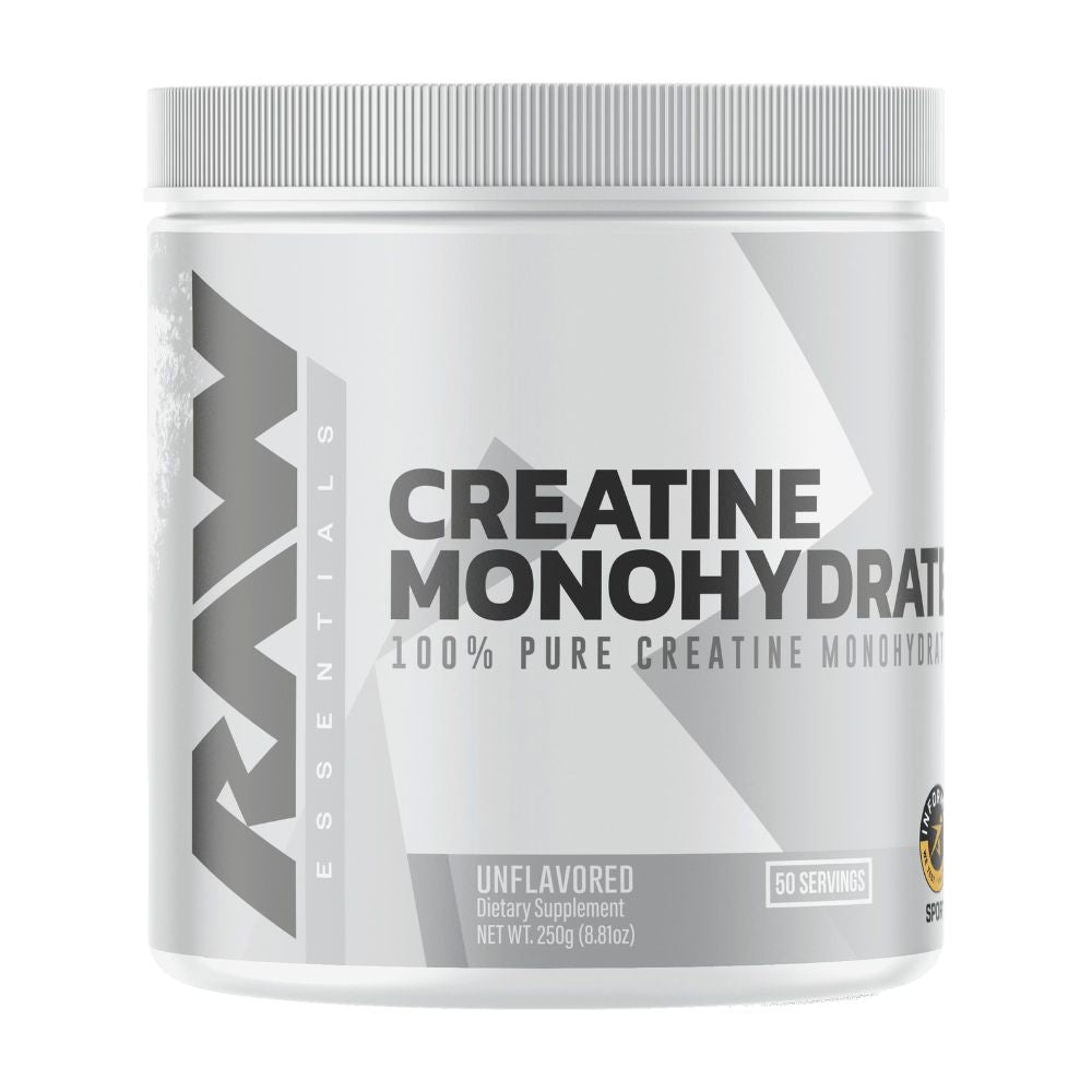 Raw Nutrition Unflavoured Creatine 50 Servings – StrongLK