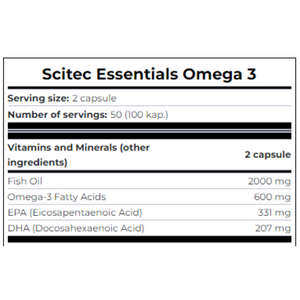 Scitec Fish Oil 100 Tablets image 1