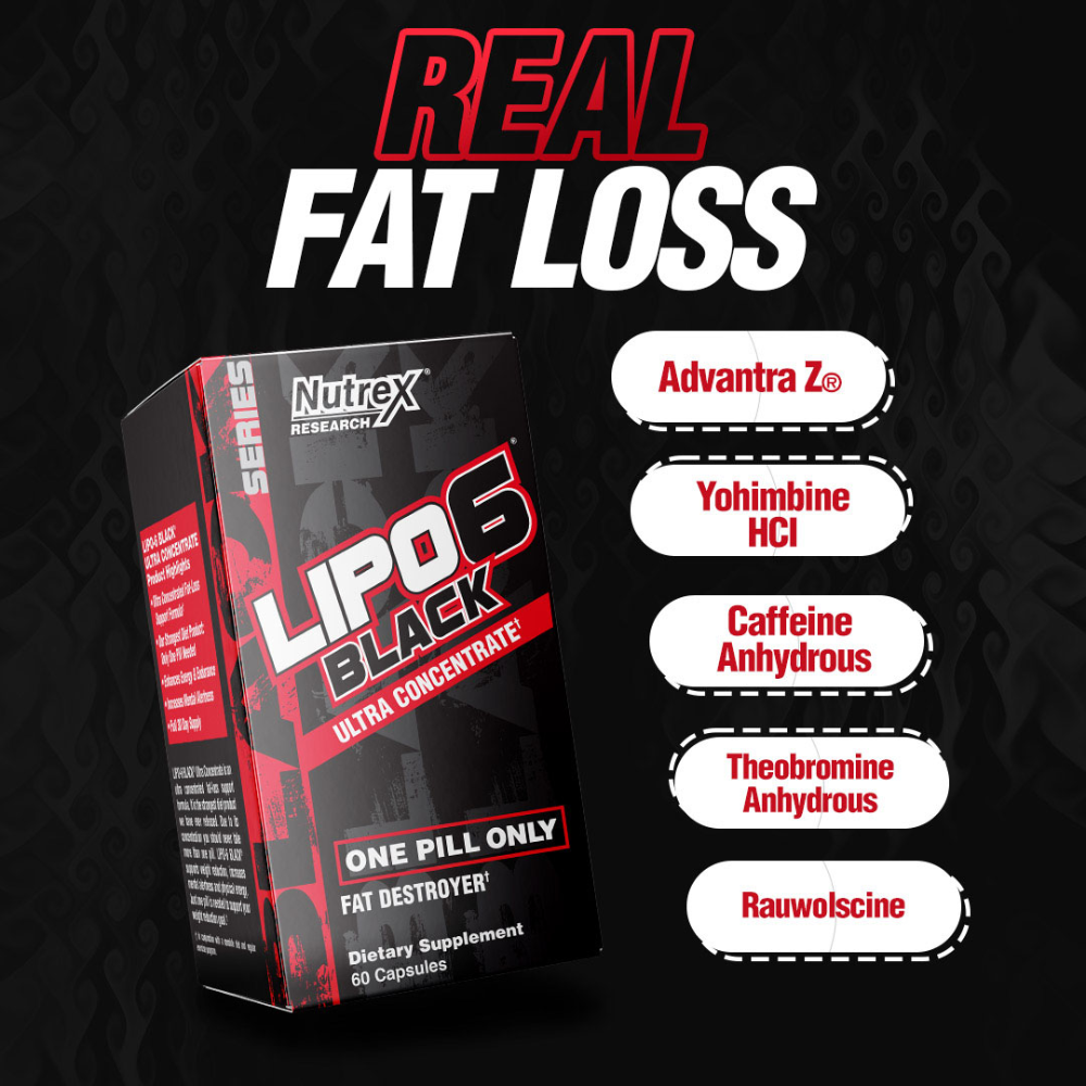 Nutrex Lipo 6 60 Capsules image 1