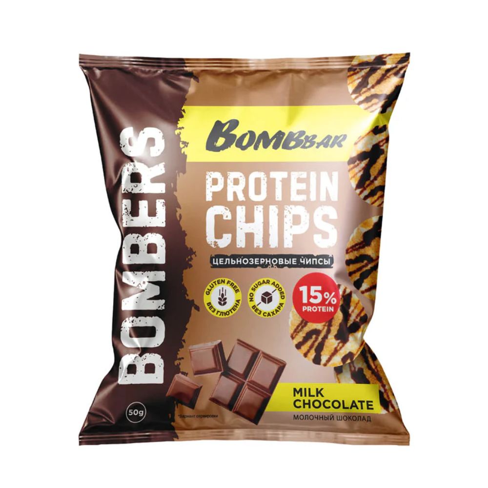 Bombbar Whole Grain Protein Chips 50g image 0