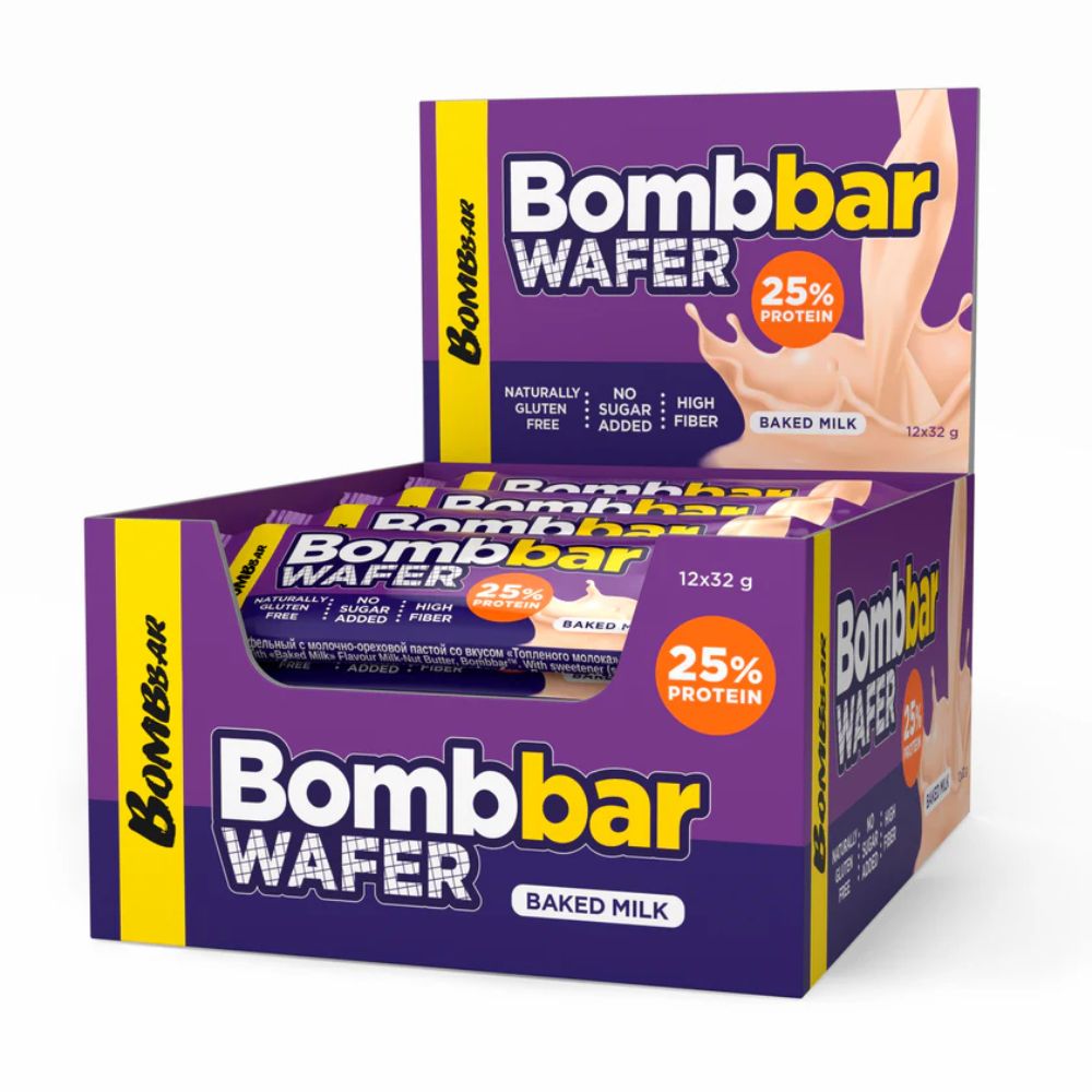 Bombbar Wafer Bar - 32 g (BOX) image 0