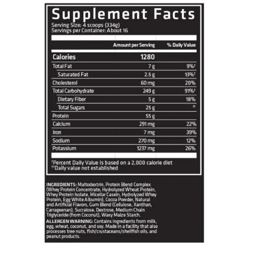 USN Anabolic Mass 12lbs image 1