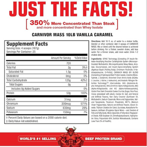 Musclemeds Carnivor Mass 10lbs image 2