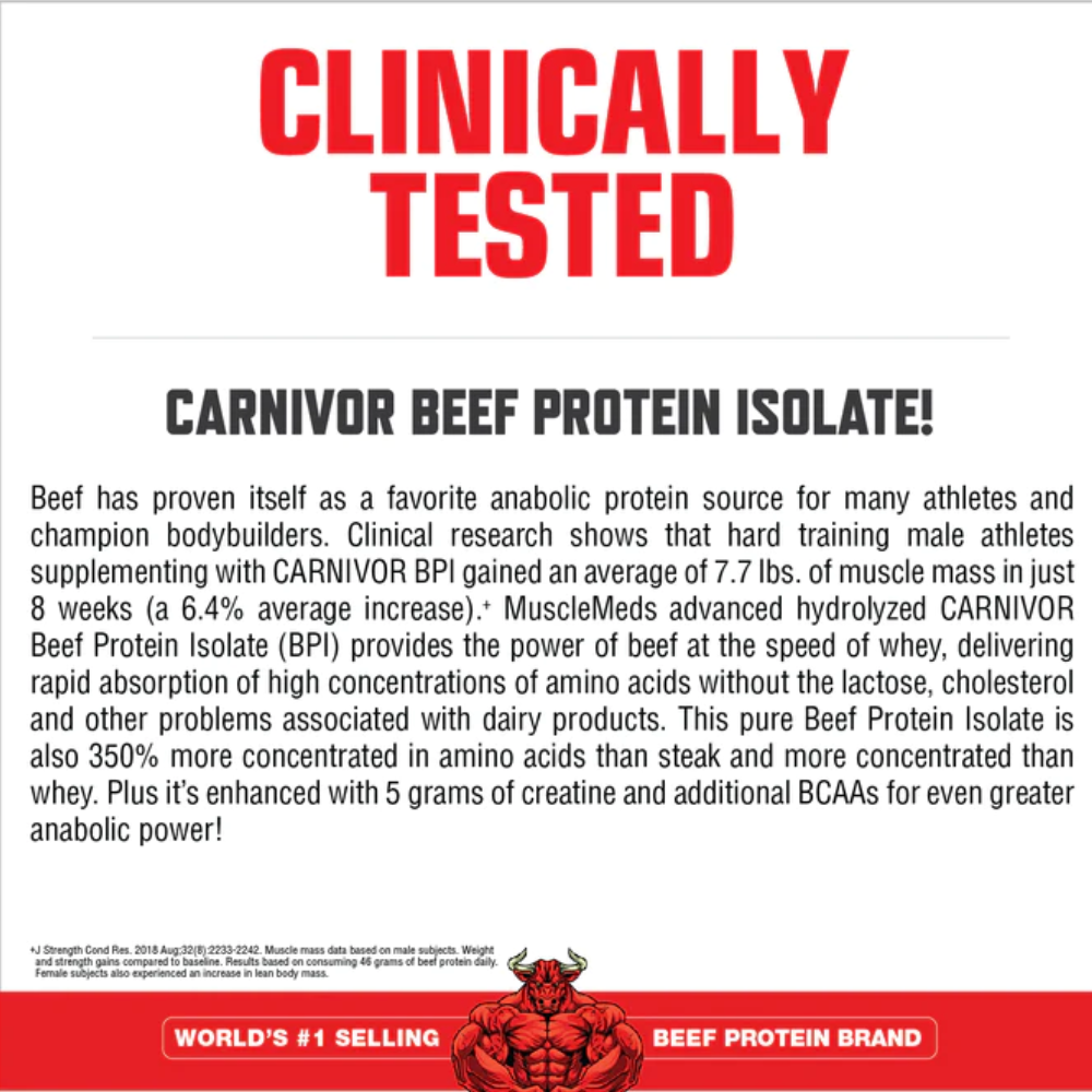 Musclemeds Carnivor Protein 2lbs image 1