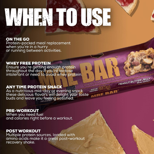 Redcon MRE Protein Bar Box image 2