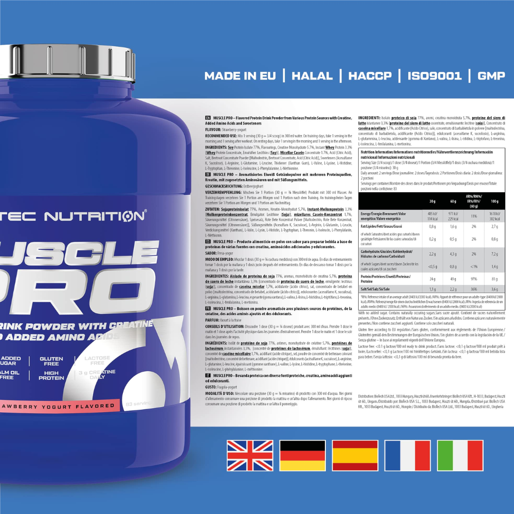 Scitec Muscle Pro 83 servings image 1