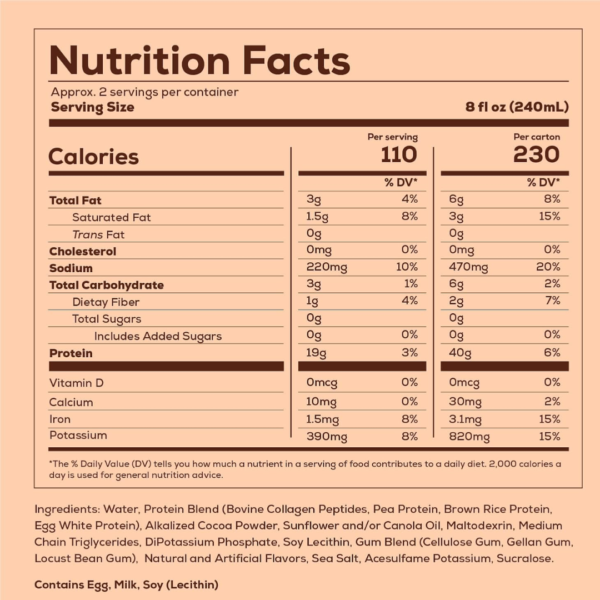 readty to drink protein shakes