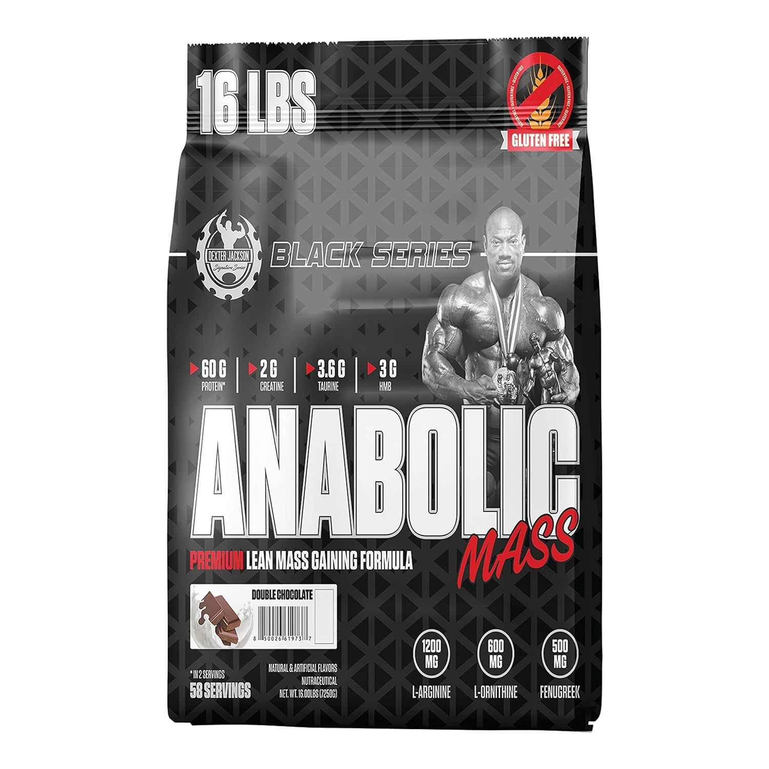 Dexter Jackson Signature Series Black Series Anabolic | Premium Lean Mass Gainer