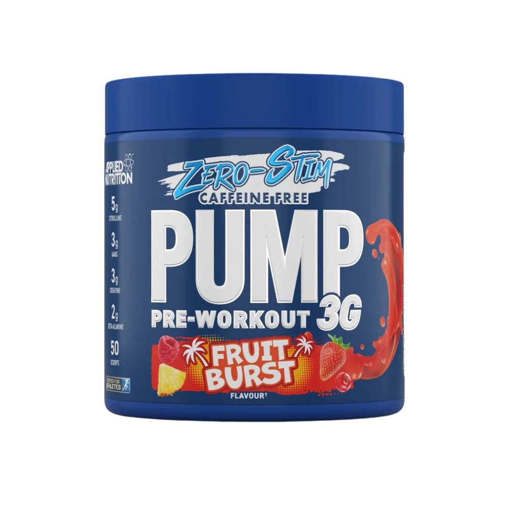 Pump 3G Zero Stim - Caffeine Free Pre-Workout 375g